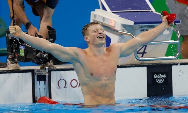 Adam Peaty wins Breaststroke gold