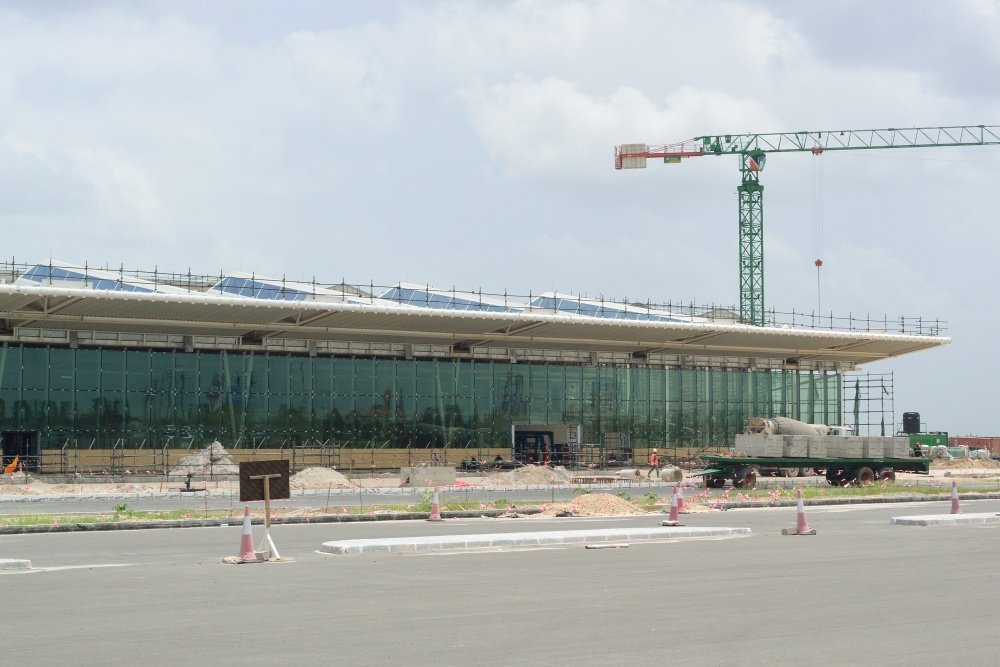 JNIA new terminal 3 construction