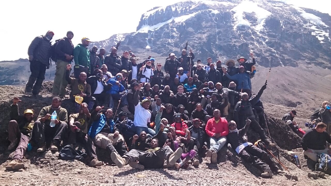 GGM Kilimanjaro climb against HIV/AIDS
