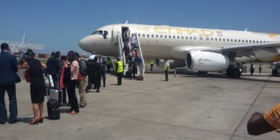 Etihad Airways suspends flights