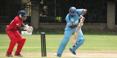 Cricket players in Dar es Salaam