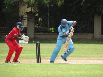 Cricket players in Dar es Salaam