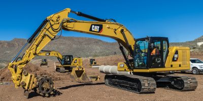 Latest Caterpillar excavators model