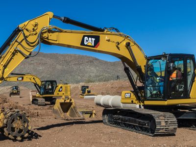 Latest Caterpillar excavators model