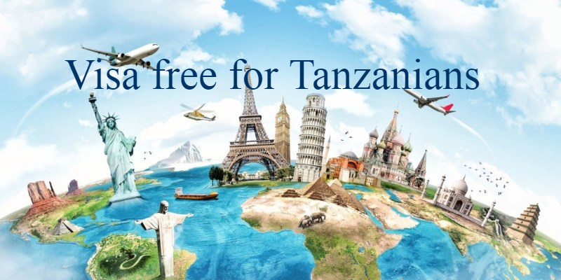 Visa free countries Tanzania